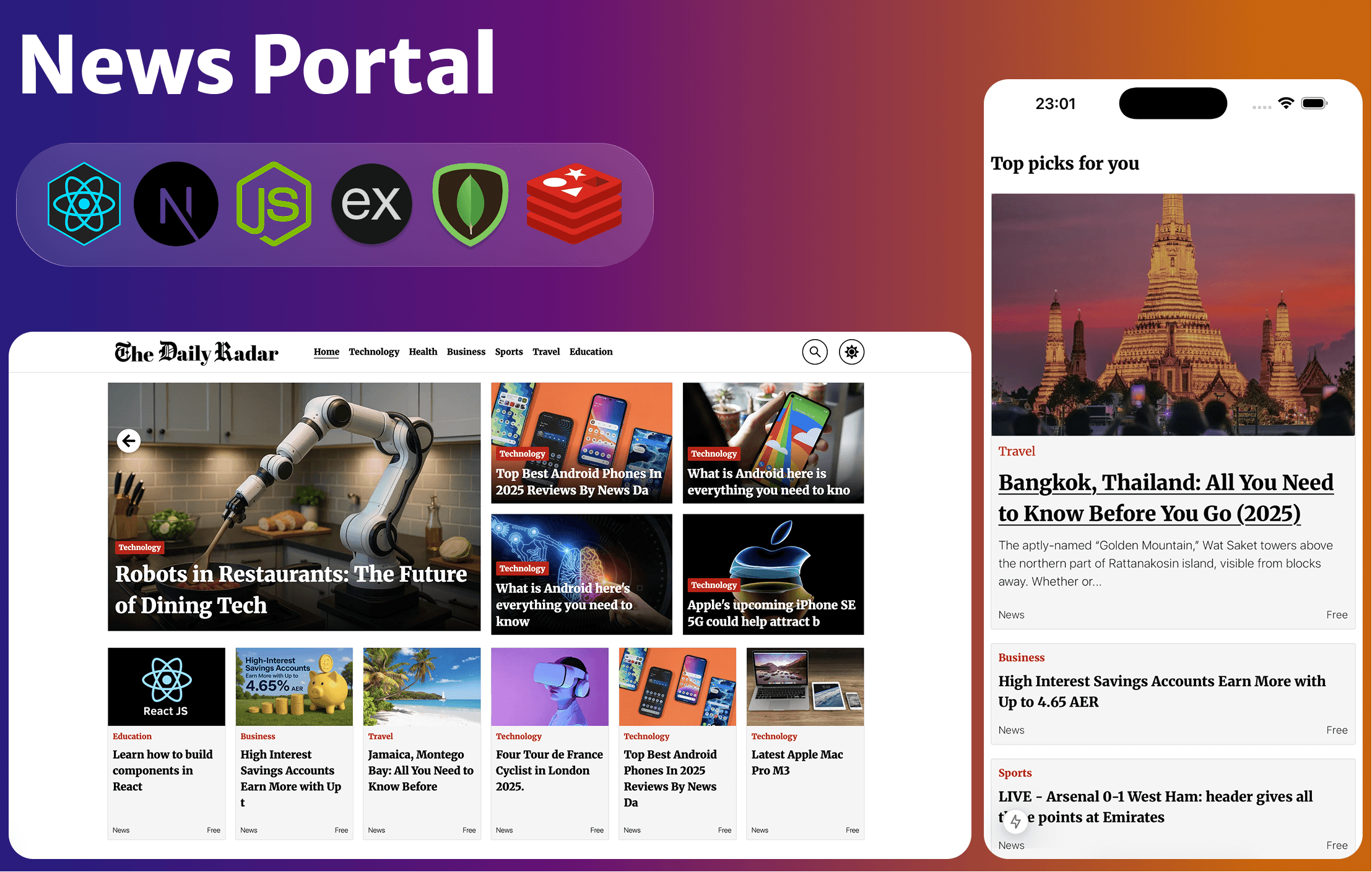 News Content Platform